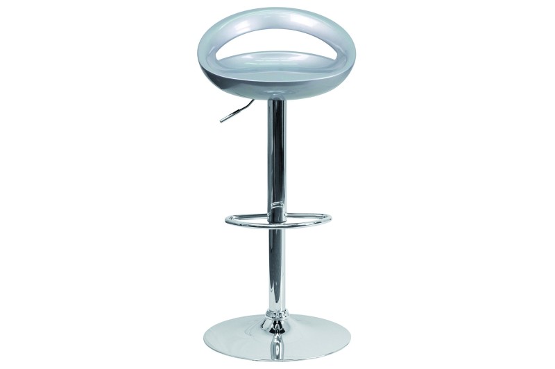 Tabouret de bar design coloris gris