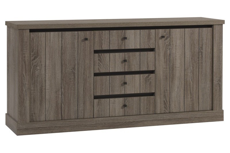 Bahut design en bois 187 cm