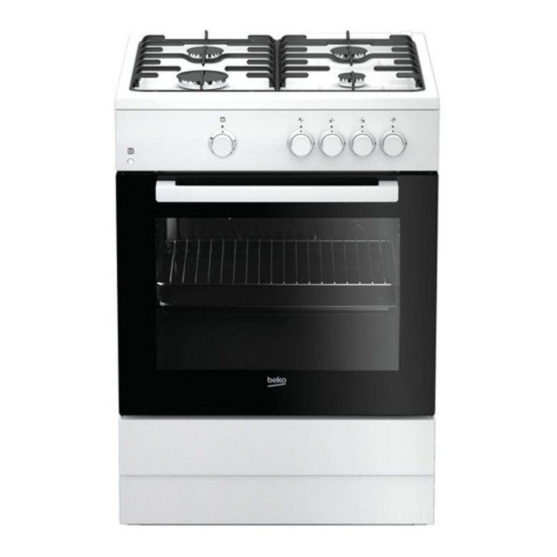 Cuisinière à Gaz BEKO 218971 FSG62000DWL 64 L 60 cm