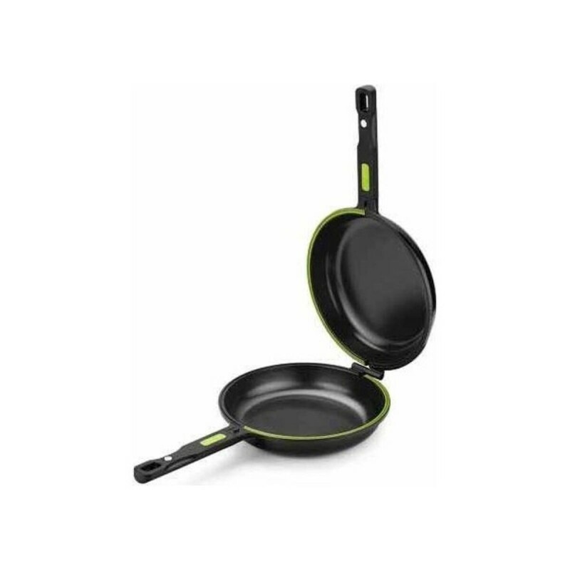 Omelette Pan BRA A121466 Ø 20 cm Black Aluminium