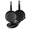 Set of pans Monix M481241 18/22/26 CM Green (3 pcs)