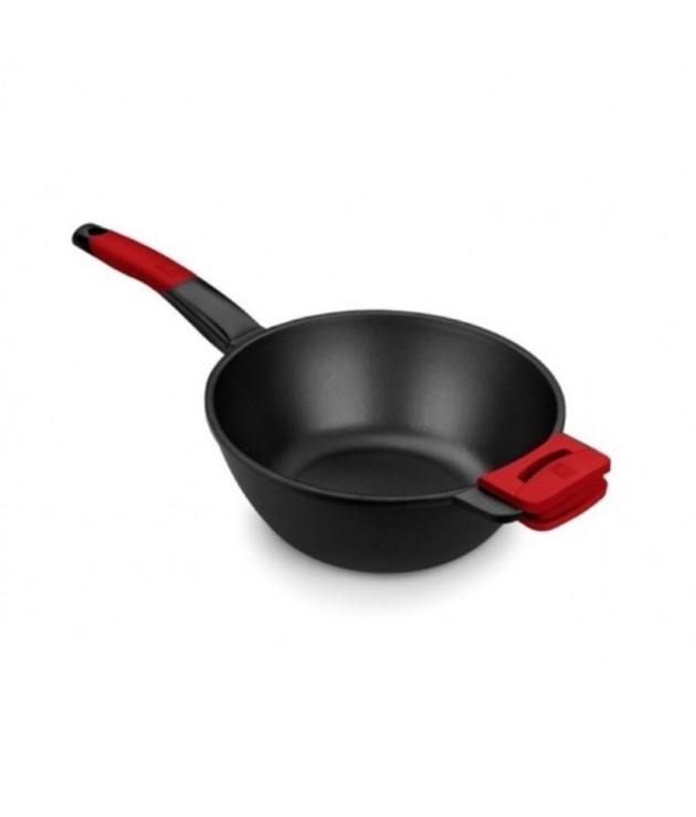 Wok BRA PREMIERE Rouge/Noir (Ø 28 cm)