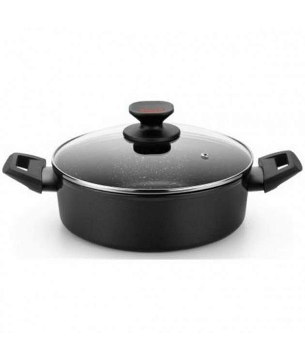 Casserole Monix TITAN ROCK Ø 32 cm Black