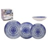 Tableware Espiral Porcelain 12 Pieces