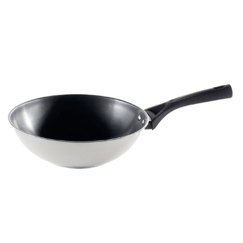 Wok Pan Pyrex Expert Stainless steel (Ø 28 cm)