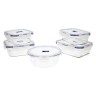 Set of lunch boxes Luminarc Pure Box Active (5 pcs) Crystal (5)