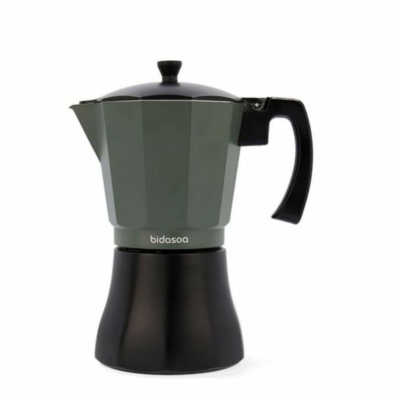 Cafétière Bidasoa Blanc Noir Aluminium (12 Tasses)