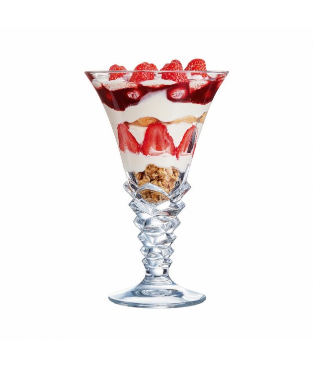 Ice Cream and Milk Shake Glass Arcoroc Palmier Transparent 6 Units 37 