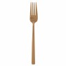 Fork Bidasoa Ikonic Metal Copper 12 Units