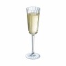 Coupe de champagne Cristal d’Arques Paris Macassar Transparent verre 6