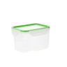 Hermetic Lunch Box Quid Greenery 1,8 L Transparent Plastic (Pack 4x)