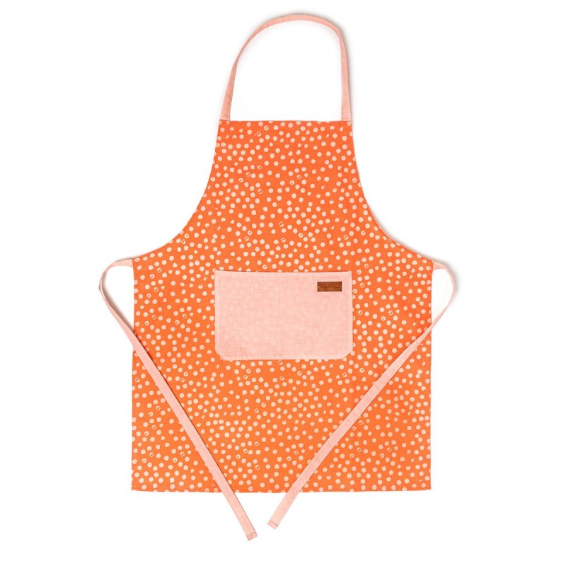 Apron with Pocket Vinthera Vinthera Pink Cotton (60 x 75 cm) (Pack 12x