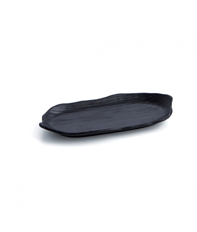 Snack tray Quid A'Bordo Black Plastic (Ø 29 cm) (Pack 12x)