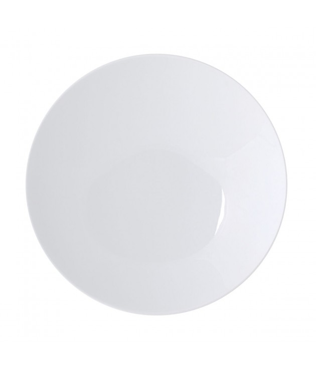 Deep Plate Ariane Coupe Ceramic White (25 cm) (Pack 6x)