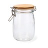 Jar Quid Baobab Transparent Glass (1 L) (Pack 6x)