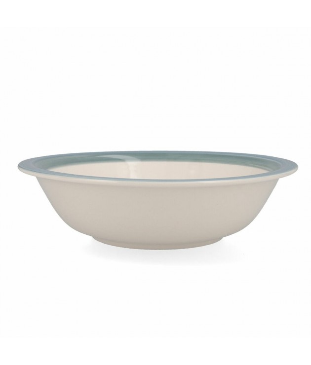 Salad Bowl Quid Allegra Aqua Ceramic Bicoloured (23 cm) (Pack 6x)