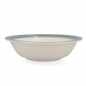 Salad Bowl Quid Allegra Aqua Ceramic Bicoloured (23 cm) (Pack 6x)