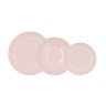 Tableware Bidasoa ROMANTIC Ceramic Pink (18 Pieces)