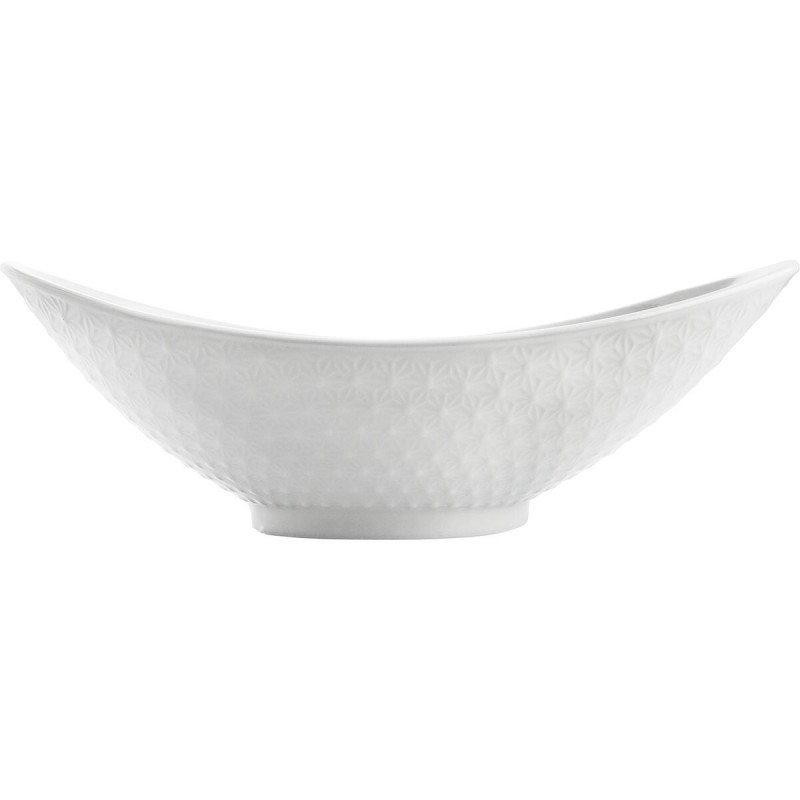 Serving Platter Quid Gastro Ceramic White (28,2 x 15,5 x 9 cm) (Pack 4