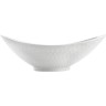 Serving Platter Quid Gastro Ceramic White (28,2 x 15,5 x 9 cm) (Pack 4