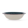 Salad Bowl Quid Zafiro Vita Ceramic Blue (23 cm) (Pack 6x)