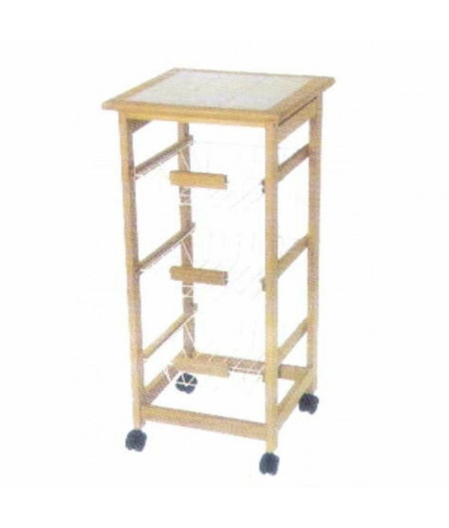 Vegetable trolley DKD Home Decor (37 x 37 x 76 cm)