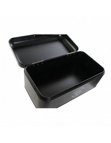 Breadbasket DKD Home Decor Red Black Metal (42.5 x 24 x 17 cm) (2 pcs)
