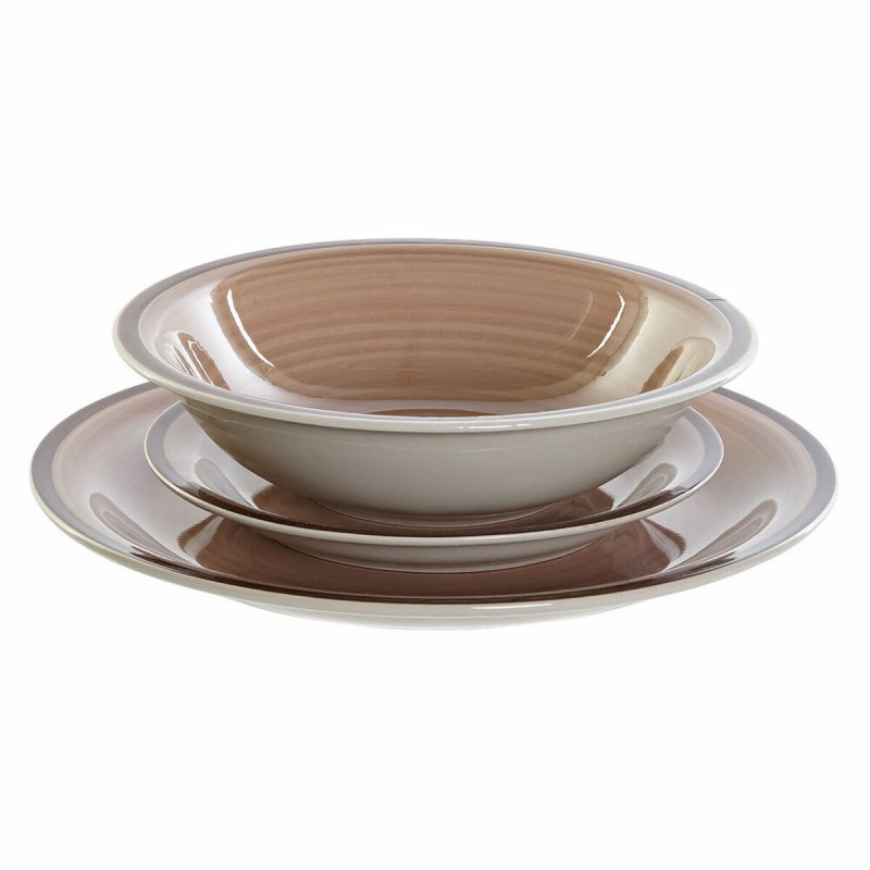 Tableware DKD Home Decor S3025792 Stoneware (26,5 x 26,5 x 3 cm) (21 x
