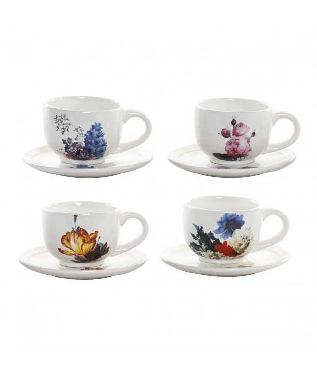 Piece Coffee Cup Set DKD Home Decor Dolomite (150 ml)