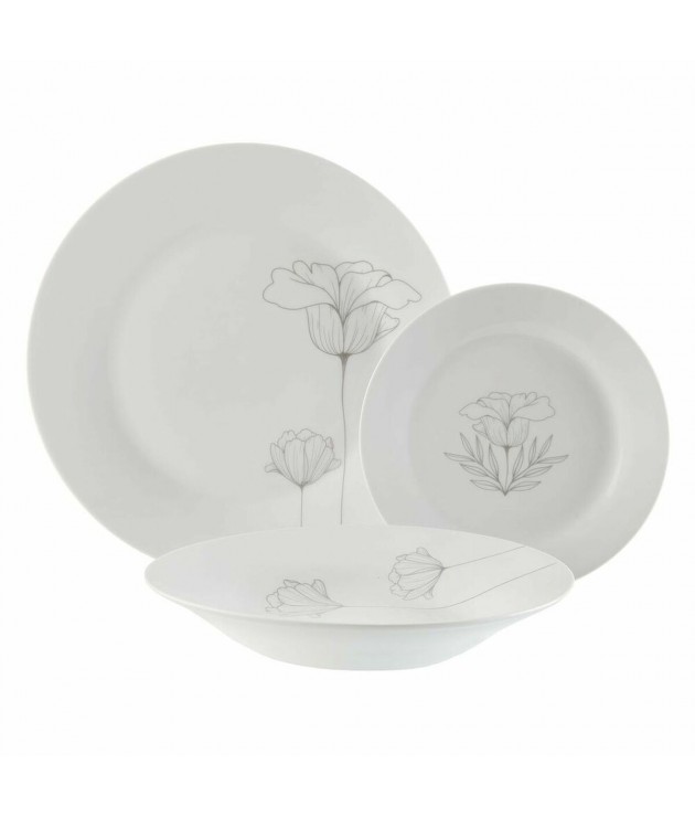 Tableware Versa Loreto 18 Pieces Porcelain (18 Pieces)