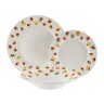 Tableware Versa Fruits Porcelain (18 Pieces)