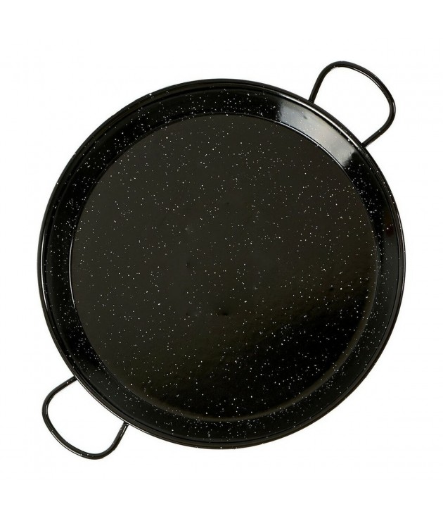 Pan Black Enamelled Steel 20 (72 x 6,5 x 60 cm)