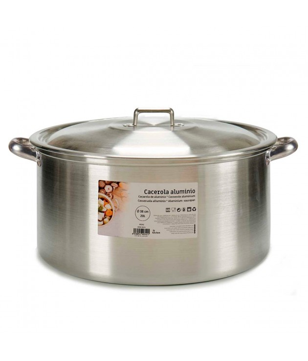 Casserole Silver Aluminium