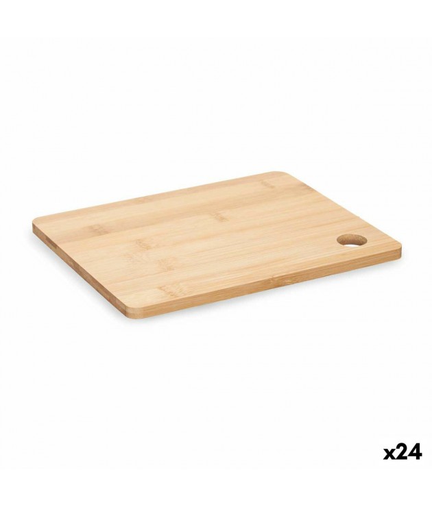 Planche à découper Marron Bambou (20 x 1 x 25 cm) (24 Unités)