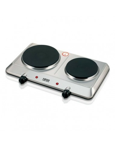 Electric Hot Plate Haeger Double Top Disc 2 Stoves 2250W