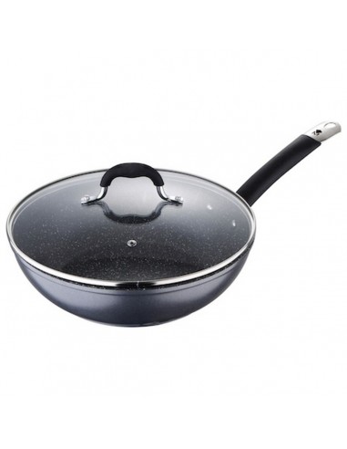 Wok Masterpro Gris Aluminium Aluminium forgé (Ø 28 cm)