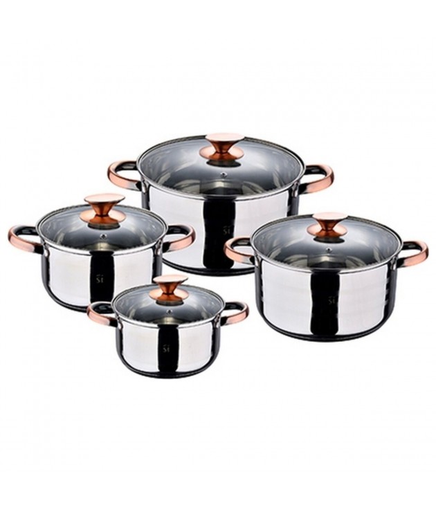 Cookware San Ignacio Altea Stainless steel Silver (8 pcs)