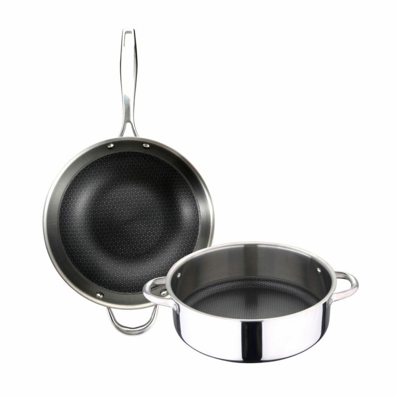 Set of pans Masterpro Cookware Hi-Tech 3 Aluminium (2 pcs)