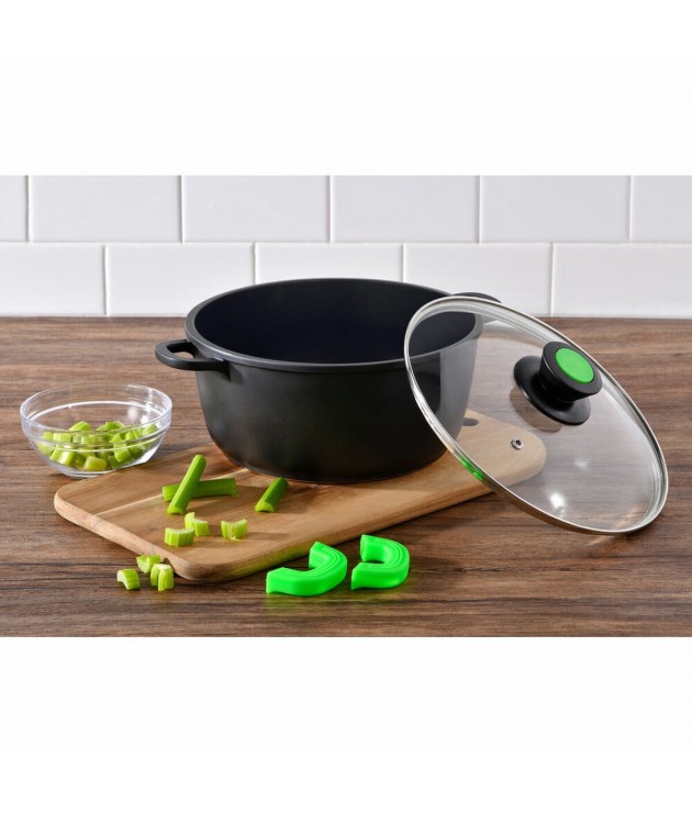 Casserole San Ignacio Q4035 Ø 28 cm Silicone Aluminium forgé