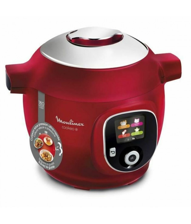 Food Processor Moulinex COOKEO+ 6 L Red 6 persons 1600 W