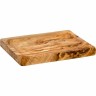 Decorative Plate Cosy & Trendy Natural Wood (28,5 x 18 x 2,2 cm)