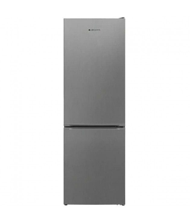 Combined Refrigerator Aspes AC11852BNFX 185 Stainless steel