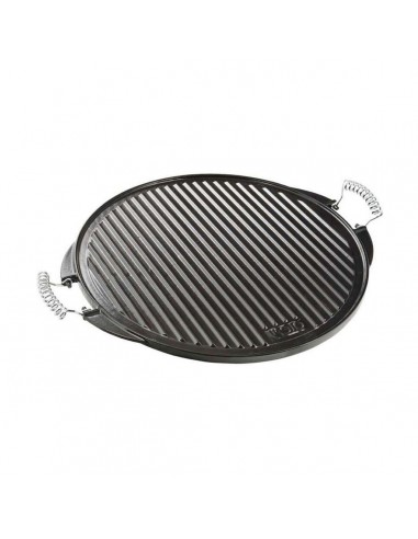 Griddle Plate Vaello Black Cast Iron (Ø 43 cm)