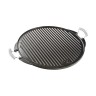 Griddle Plate Vaello Black Cast Iron (Ø 43 cm)