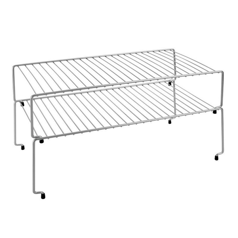 Shelves Metaltex Sky Kitchen Stackable Metal 2 Pieces (48 x 33 x 24 cm