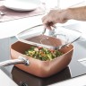 Ensemble de Poêle Multifonctions 5 en 1 Copper Coppans InnovaGoods 4 P