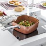 Ensemble de Poêle Multifonctions 5 en 1 Copper Coppans InnovaGoods 4 P