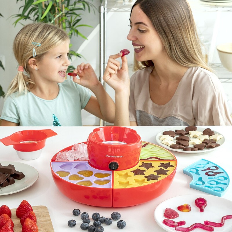 Machine à Bonbons Gélifiés et Fondue au Chocolat2 en 1 Yupot InnovaGoo