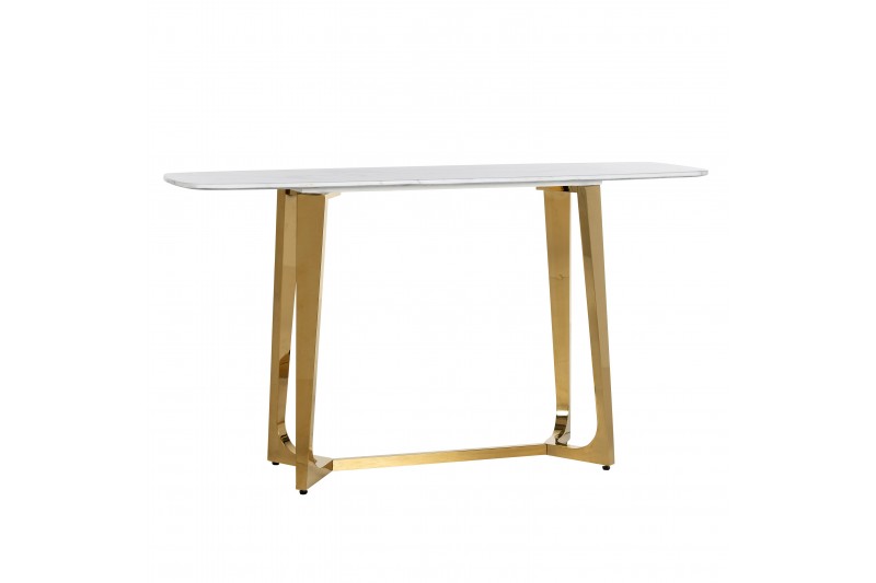 Table murale Dynasty 150CM AVEC PLATEAU COLORIS BLANC